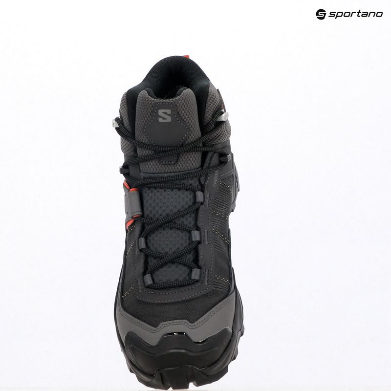 Férfi túrabakancs Salomon X Ultra 5 MID GTX aszfalt / castlerock / burnt okkersárga 11