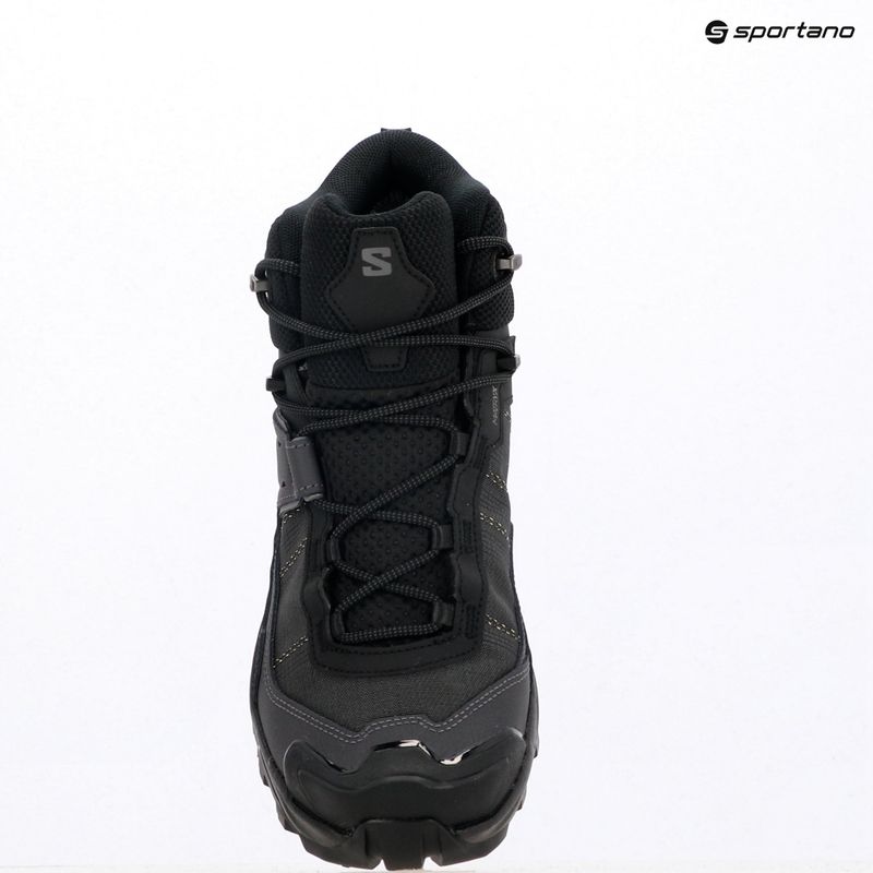 Férfi túrabakancs Salomon X Ultra 5 MID GTX fekete / aszfalt / castlerock 11