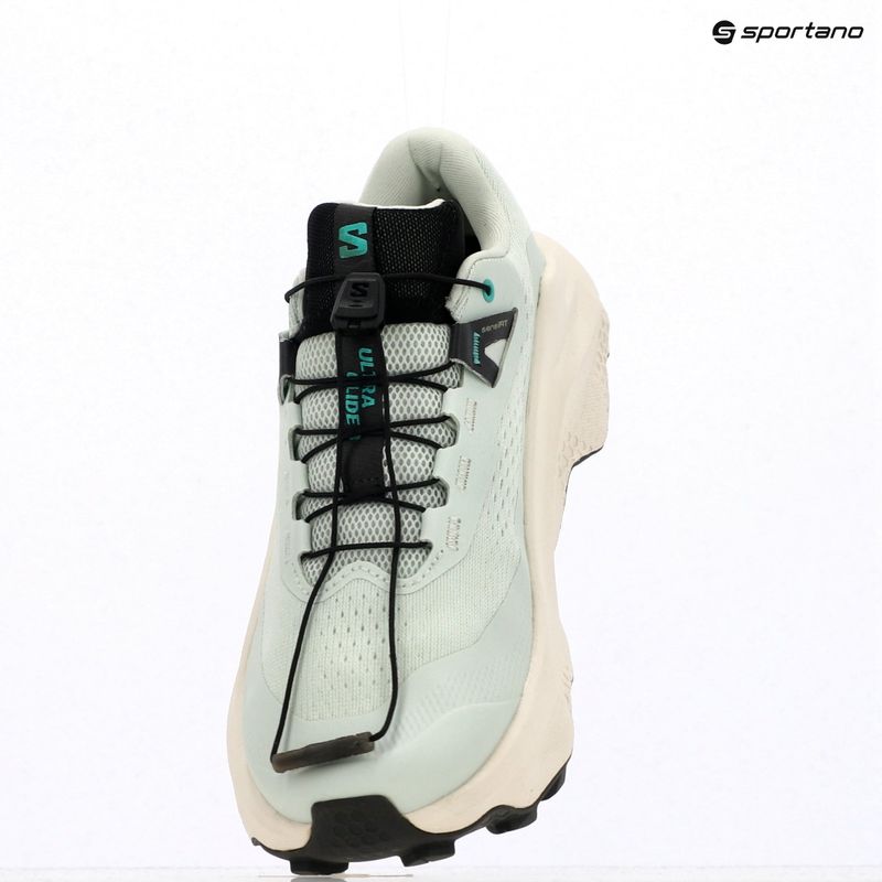Salomon Ultra Glide 3 női futócipő tisztán aqua/vanília jég/aszfalt 9