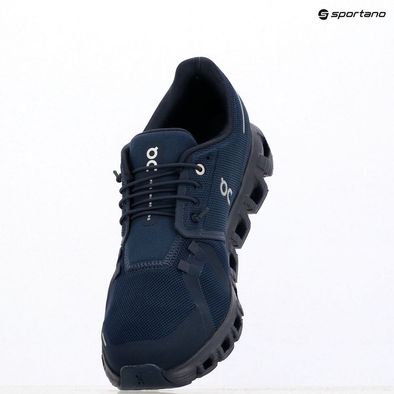 Férfi On Cloud 6 éjfél/tinta cipő 9