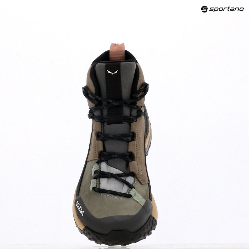 Salewa női túrabakancs Puez Leather Mid Ptx bungee cord / onyx 20