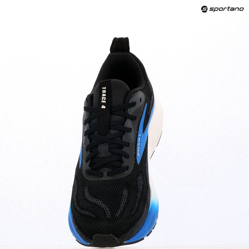 Brooks Trace 4 férfi futócipő fekete/kobalt/limpet 16