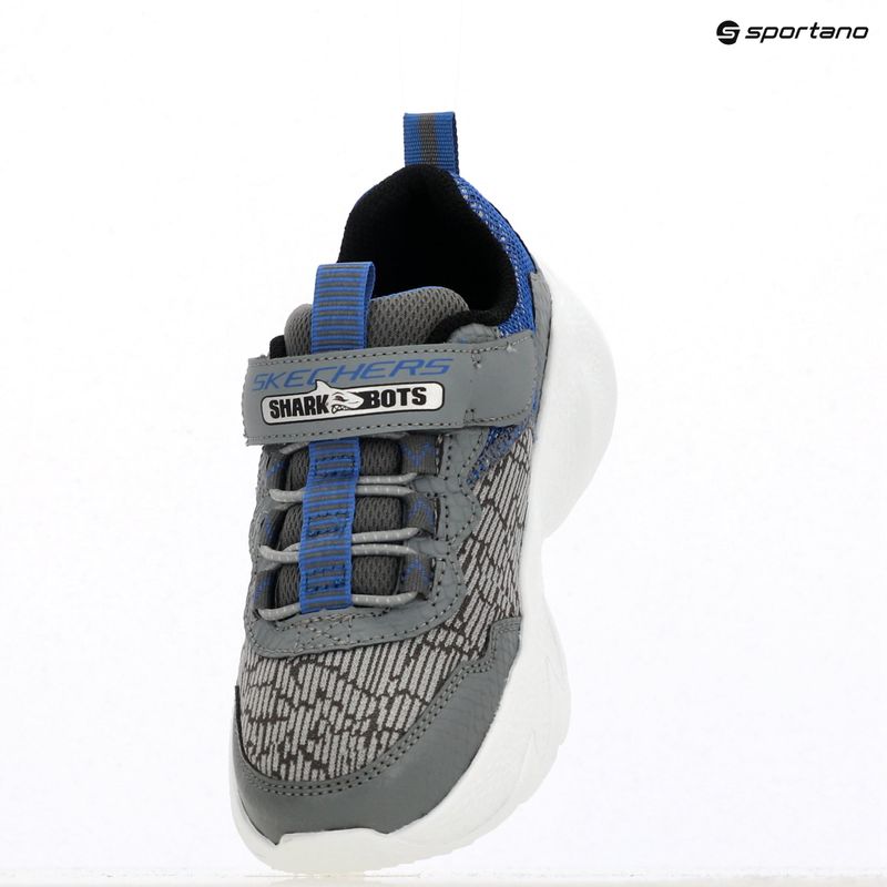 SKECHERS S-Lights Creature Lights gyermek cipő szén/kék 4