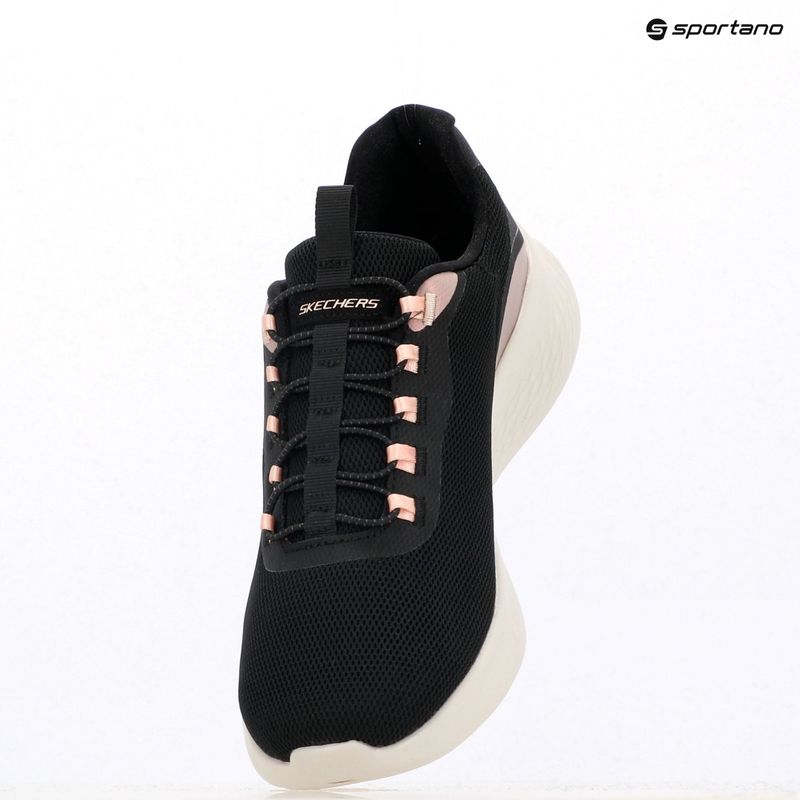 Női SKECHERS Skech-Lite Pro Glimmer Me fekete/rózsaszín cipő 7
