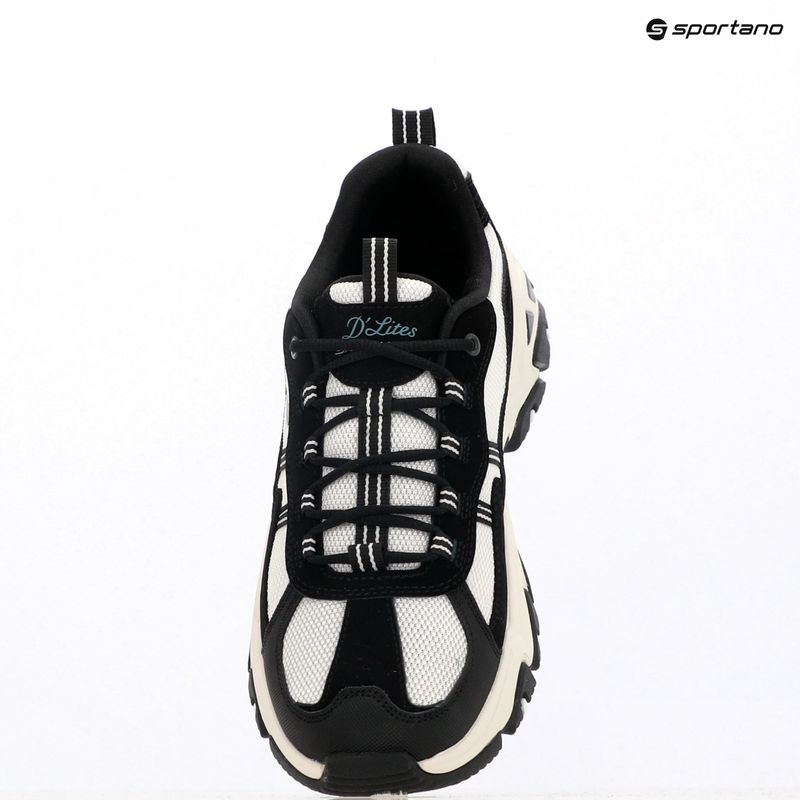 SKECHERS női D'Lites Hiker fekete cipő 15