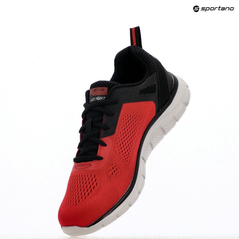 Férfi cipő SKECHERS Track Broader piros 14