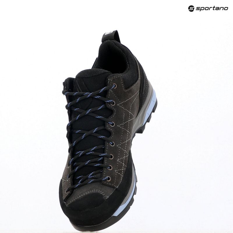 Női közelítő cipő SCARPA Zodiac GTX antracit/liláslila 11