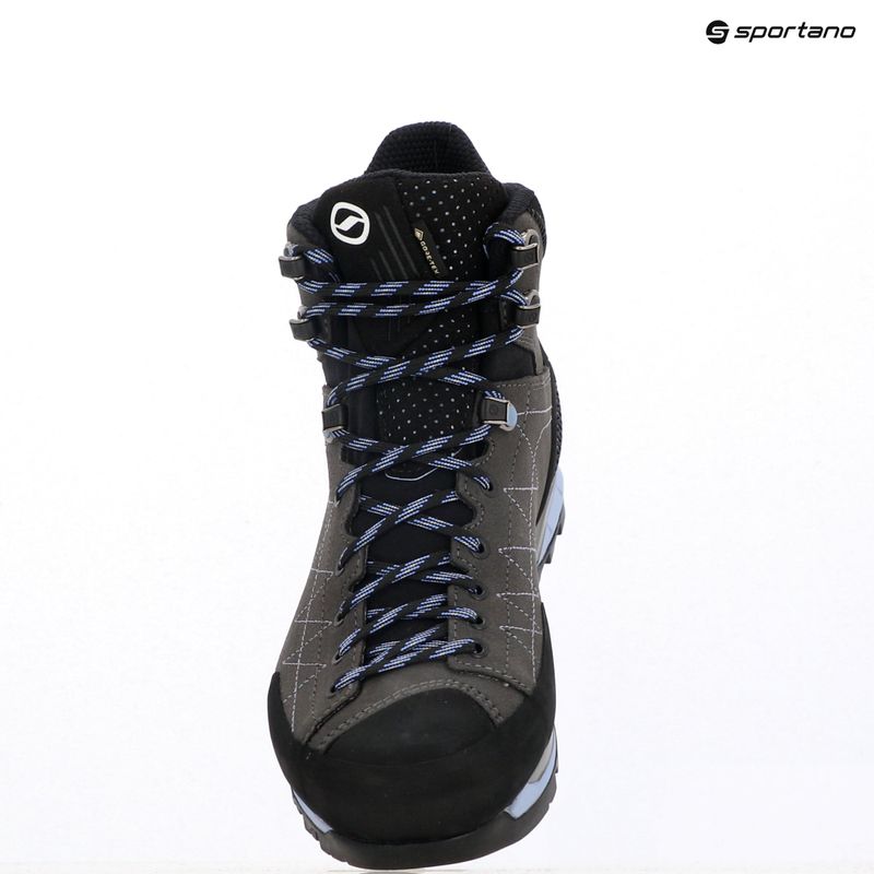Női túracipő SCARPA Zodiac TRK GTX anthracite/lavender 9
