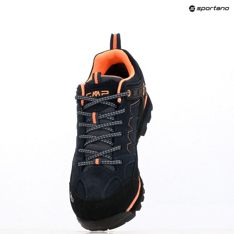 Női túrabakancs CMP Moon Low Wp kék tinta/napkelte 9