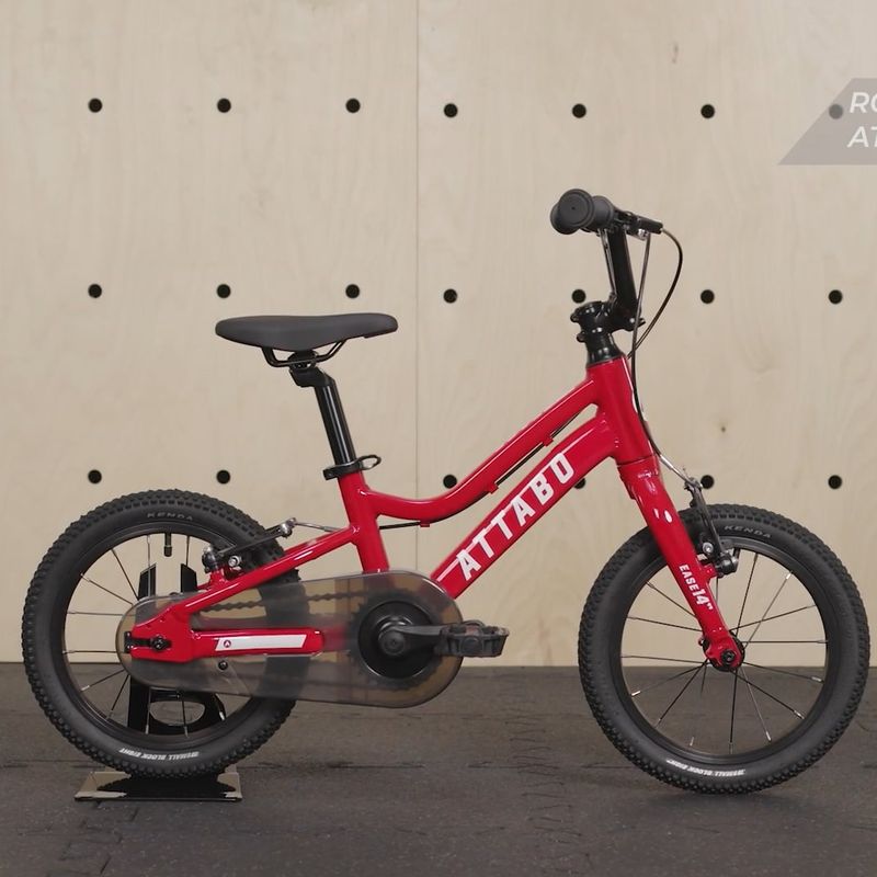 ATTABO EASE 16" gyermek kerékpár, piros 18