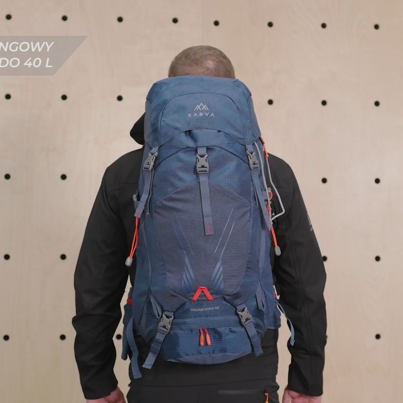 KADVA Vagabundo 40 l kék túrahátizsák 32