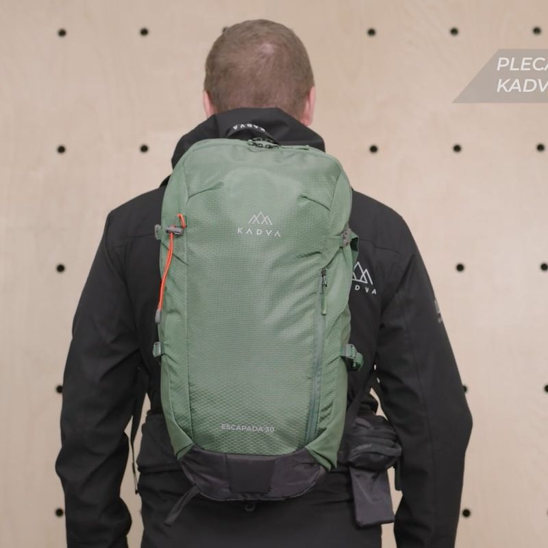 KADVA Escapada 30 l zöld túrahátizsák 34