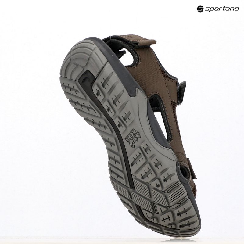 Jack Wolfskin férfi Lakewood Cruise hideg kávé szandál 12