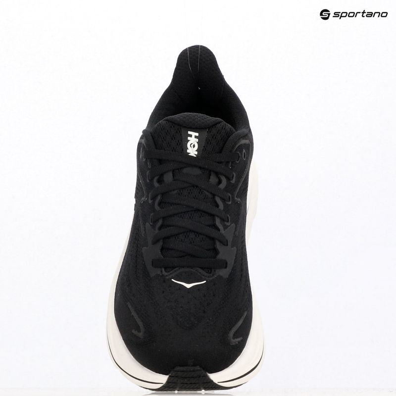 Női futócipő HOKA Clifton 10 Wide fekete/fehér 15