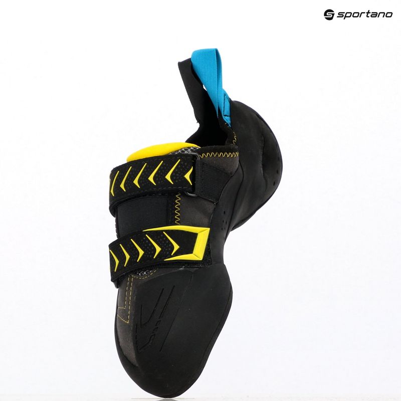 SCARPA Vapor V füst/sárga mászócipő 11