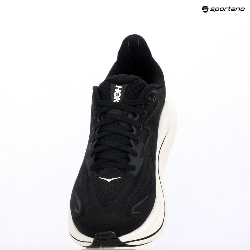 Női futócipő HOKA Clifton 10 Wide fekete/fehér 16