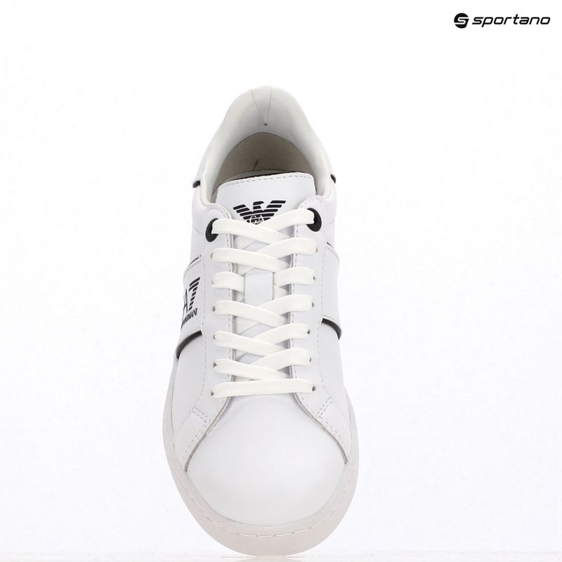 EA7 Emporio Armani Classic Logo fehér/fekete cipők 12