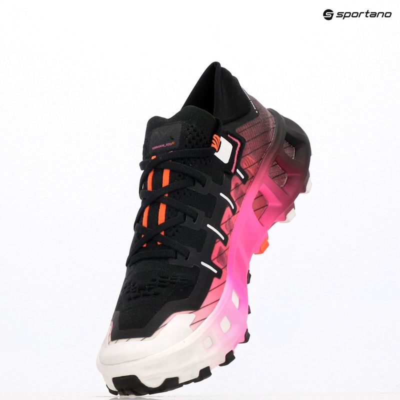 Futócipő X-Bionic Terraskin X00/C x fekete/x fehér/fluo rózsaszín cipő 14