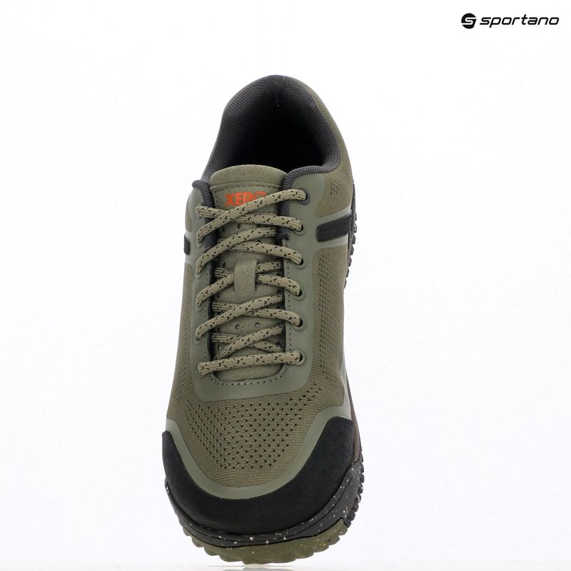 Női mezítlábas cipő Xero cipő Ridgeway Mesh Low olívazöld 12