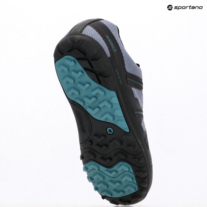 Női mezítlábas cipő Xero Shoes Mesa Trail WP grisaille fekete 12