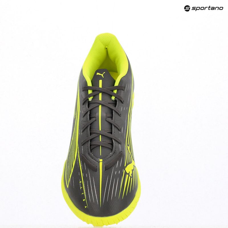 PUMA férfi futballcipő Ultra 5 Play TT matt öregedett ezüst/sárga riasztás/puma öregedett ezüst 9