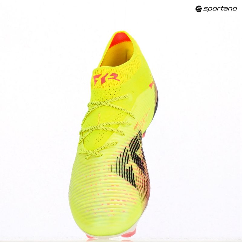 Férfi futballcipő PUMA Future 8 Ultimate FG sárga riasztás/puma fekete/napsütötte 9