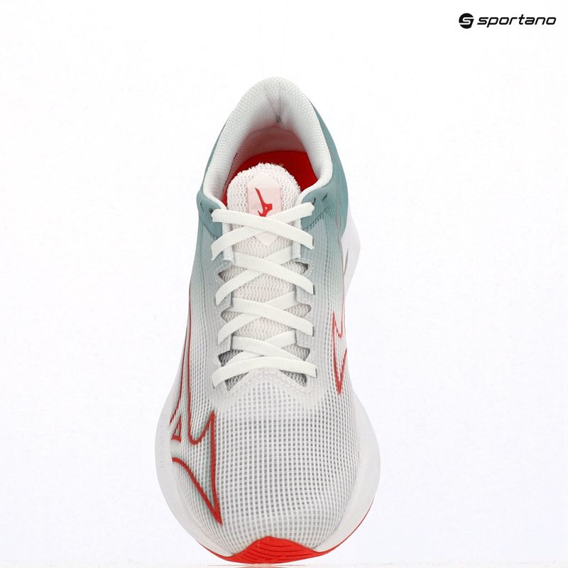 Női futócipő Mizuno Wave Rebellion Sonic 2 river white/cayenne/gray mist Mizuno Wave Rebellion Sonic 2 river white/cayenne/gray mist 9