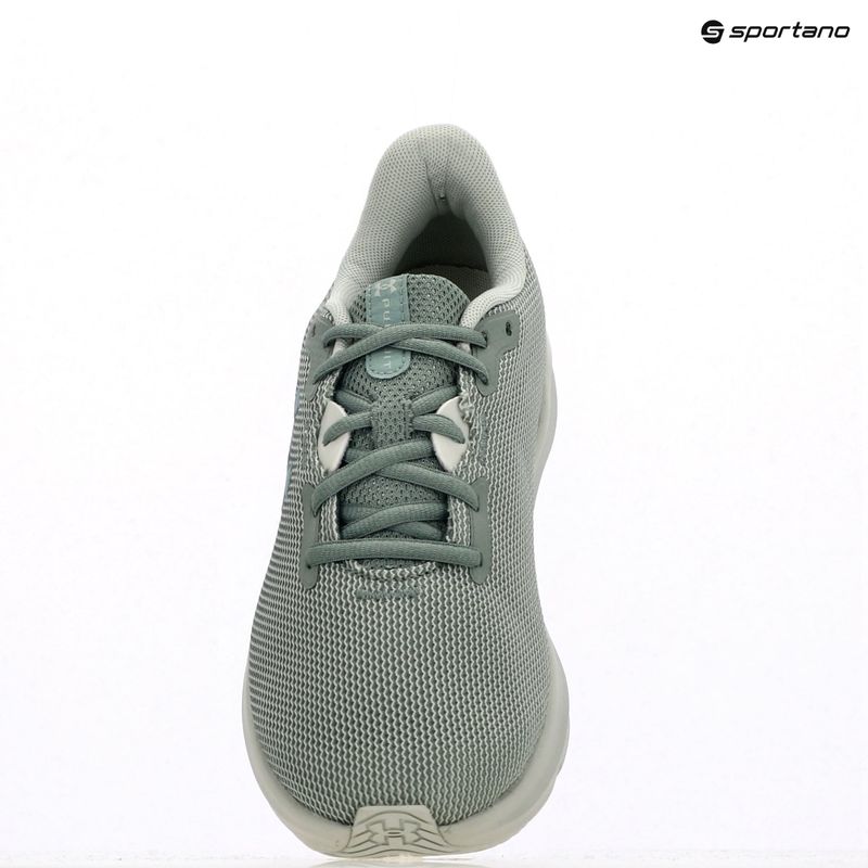 Under Armour Charged Pursuit 4 szilikazöld/szilikazöld/metál szilika női futócipő 9
