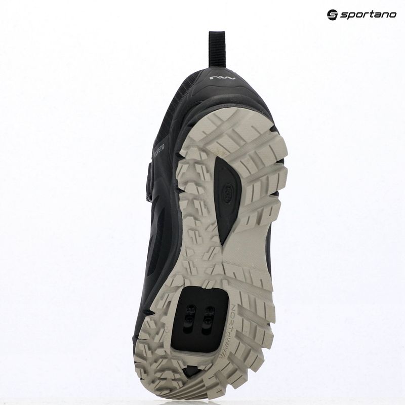 Férfi MTB kerékpáros cipő Northwave Escape Evo fekete 9