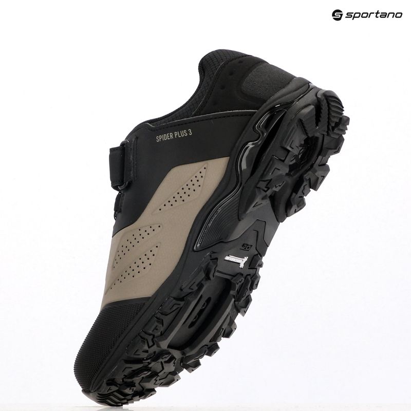 Férfi MTB kerékpáros cipő Northwave Spider Plus 3 homok/fekete 9