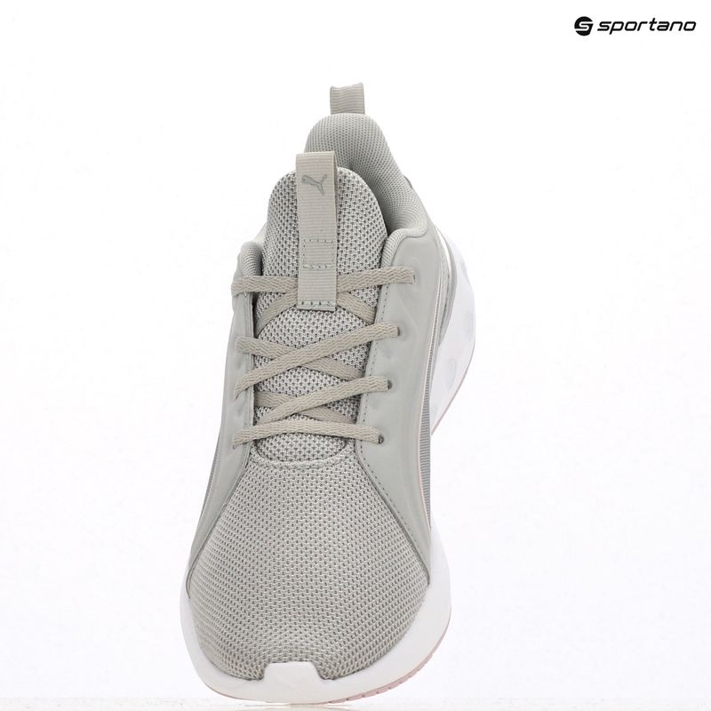 PUMA Softride Carson cool világosszürke/rózsaszín lila/puma ezüst futócipő 9