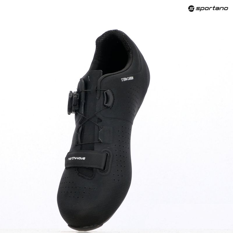 Northwave Storm Carbon fekete/fehér férfi országúti cipő 9