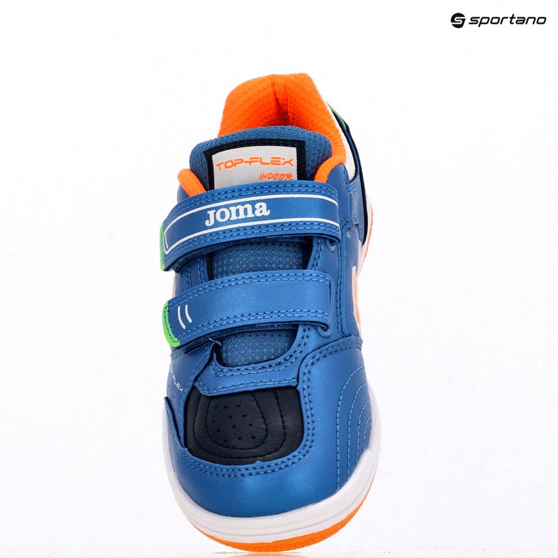 Gyermek focicipő Joma Top Flex Jr IN royal/kék 9