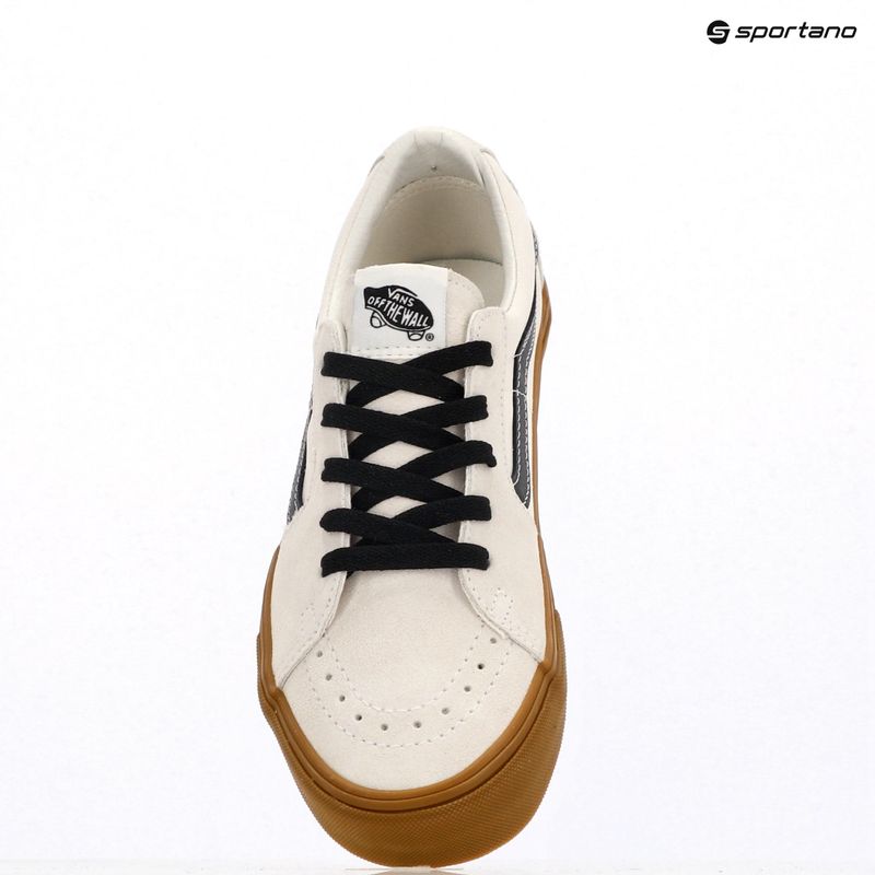 Vans SK8-Low gumi blanc de blanc cipő 9