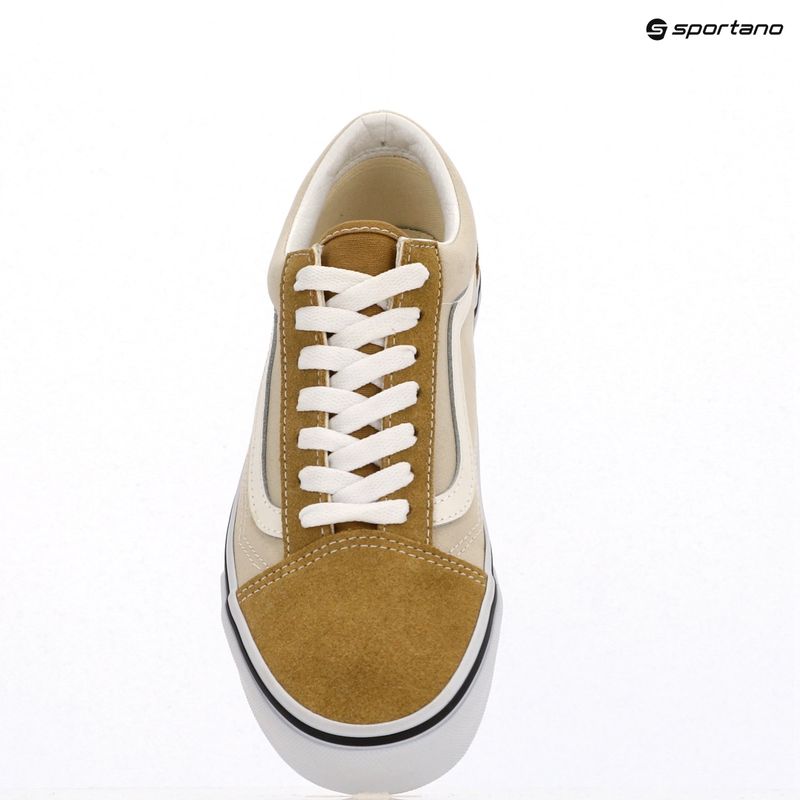 Vans Old Skool vászon/szarvasbőr pop krém cipő 9