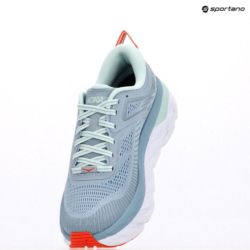 Női futócipő HOKA Bondi 7 blue fog/blue glass 9