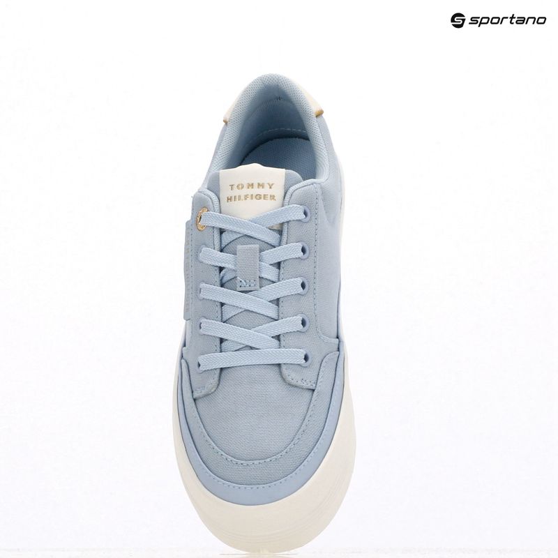 Tommy Hilfiger Essential Vulc Textile női edzőcipő breezy blue 9