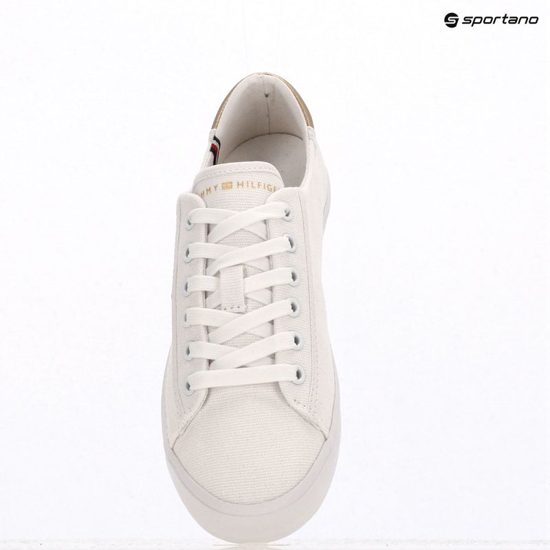 Tommy Hilfiger női tornacipő Vulc Canvas Lace Up fehér 9