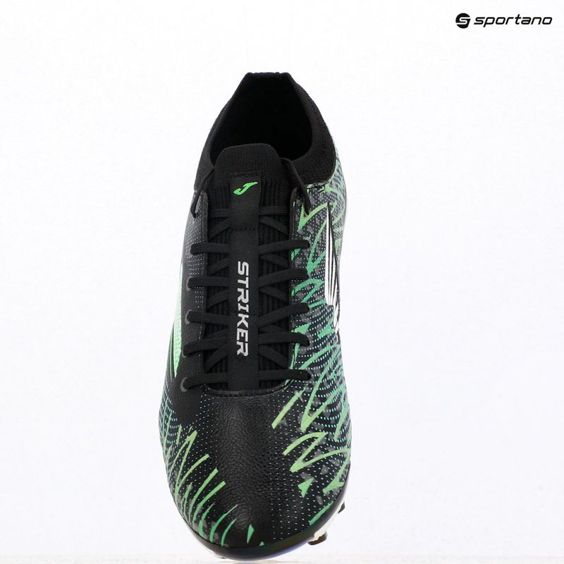 Joma Striker Top FG férfi futballcipő fekete/zöld 11