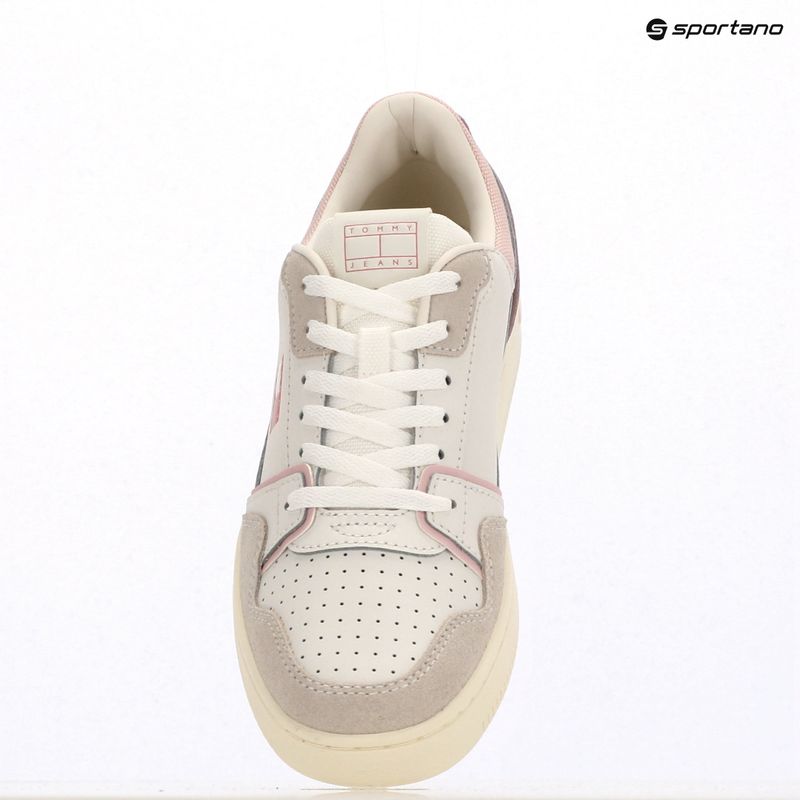 Tommy Jeans Retro Basket női cipő ecru/misty pink 9