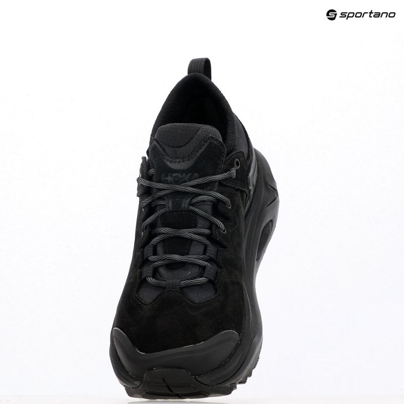 Férfi túrabakancsok HOKA Kaha 3 Low GTX fekete/fekete 18