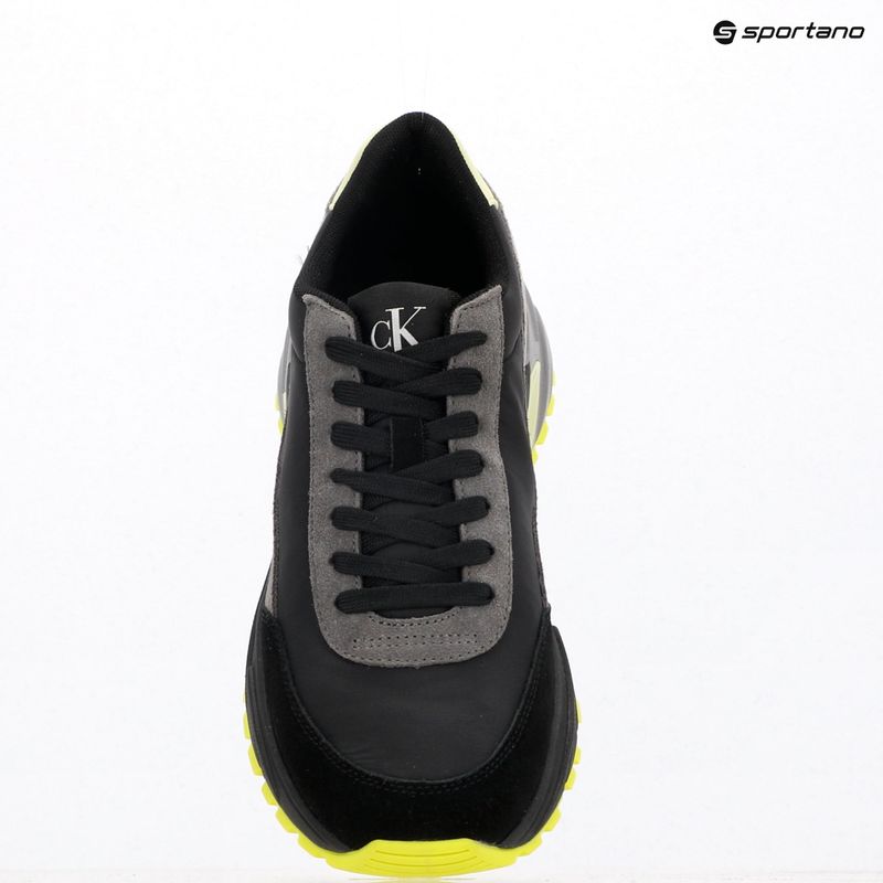 Calvin Klein férfi cipő YM0YM01292 Hike Runner Casual Ny-Su Ck Black/Granite Grey/Wild Lime Fekete/Granite Grey/Wild Lime 9
