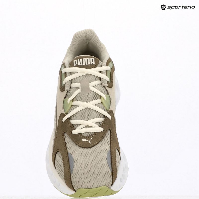 PUMA Softride Frequence pisztácia zöld/bársony moha/meleg fehér futócipő 11