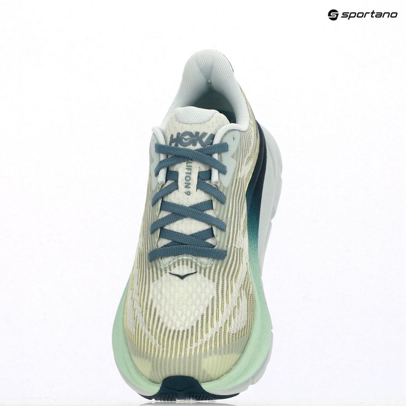 HOKA Clifton 9 csepp/kék szürkület gyermek futócipő 10