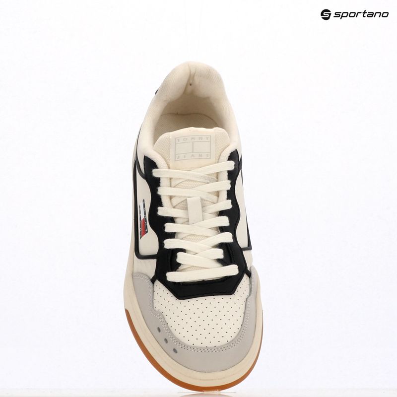 Férfi Tommy Jeans Cupsole Elevated Leather elefántcsont cipő 9