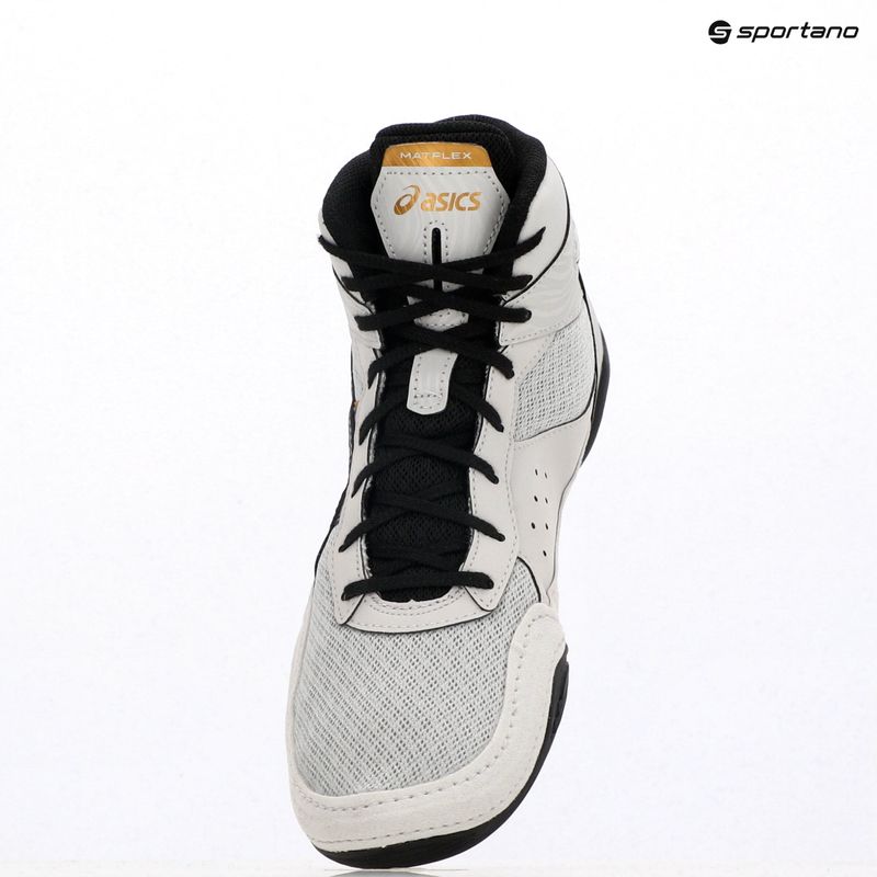 ASICS Matflex 7 beton/fekete birkózó cipő 17