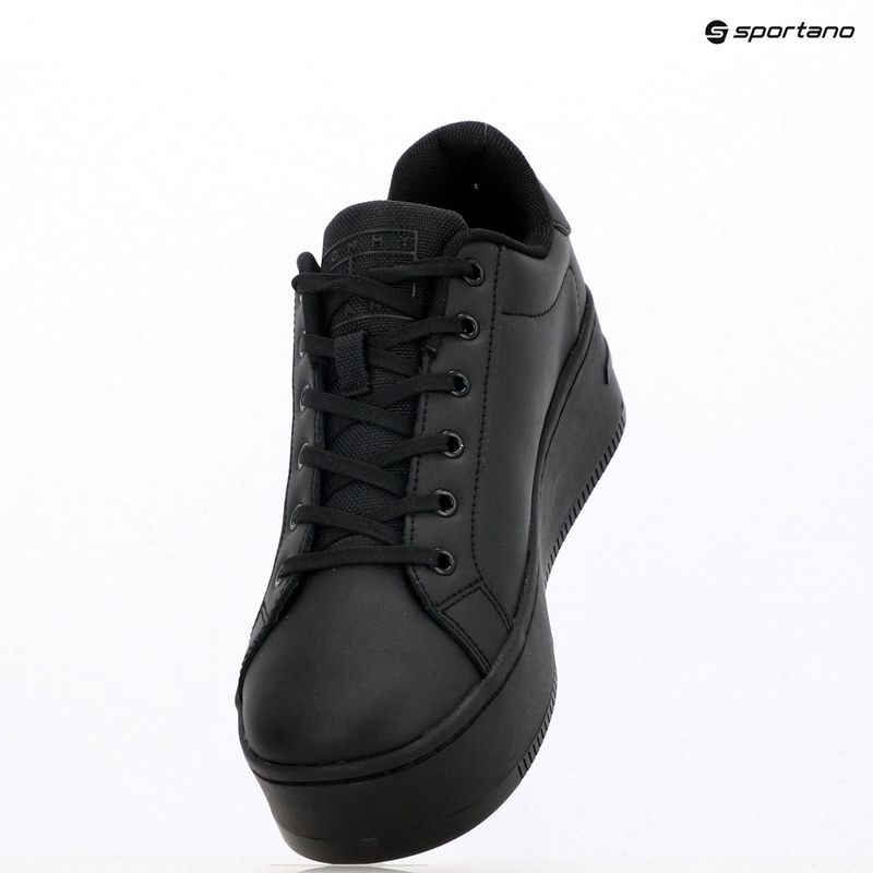 Tommy Jeans női cipő Tjw Flatform Cupsole Ess fekete 9