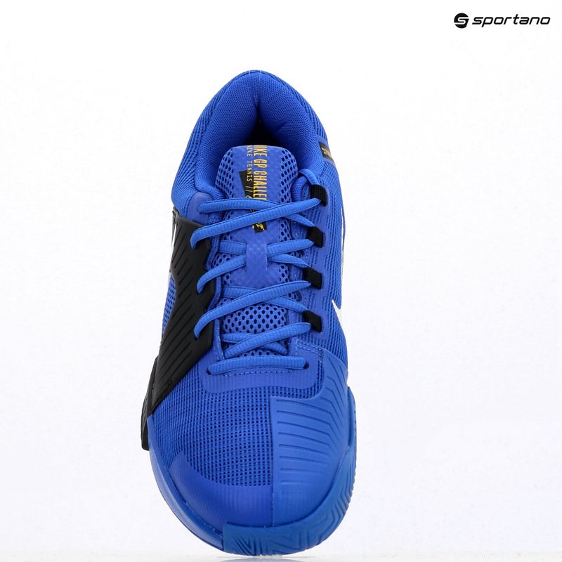 Férfi teniszcipő Nike Zoom GP Challenge 1 versenyző kék / fehér / fekete / világítás 9