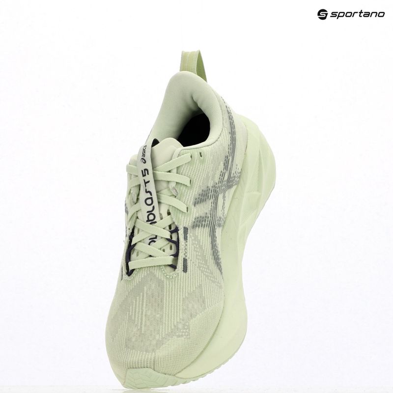 ASICS Novablast 5 női futócipő suttogó zöld/monument kék 17