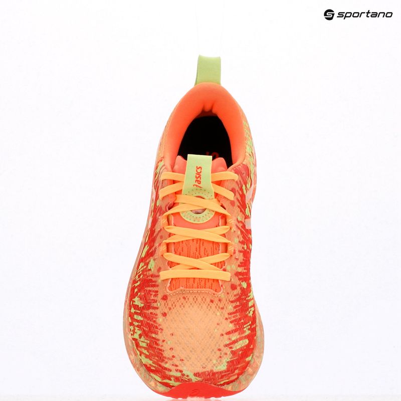 Férfi ASICS Noosa Tri 16 futócipő narancssárga izzó/villanó piros 17